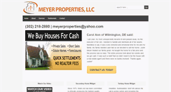 Desktop Screenshot of meyerpropertiesllc.com